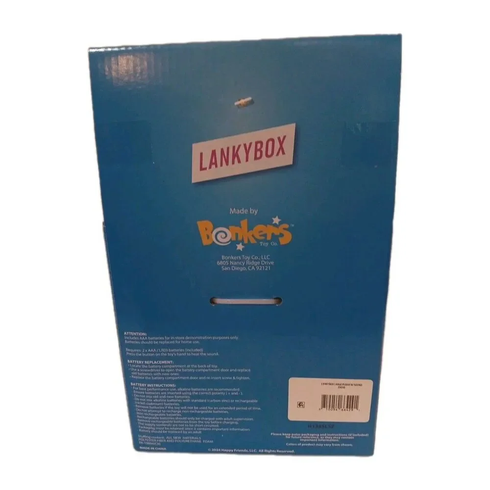 LankyBox Foxy Singing Plush Toy, 11 inch,  Official Merchandise See Details
